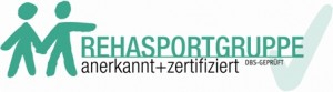 Logo Rehasportgruppe anerkannt + zertifiziert